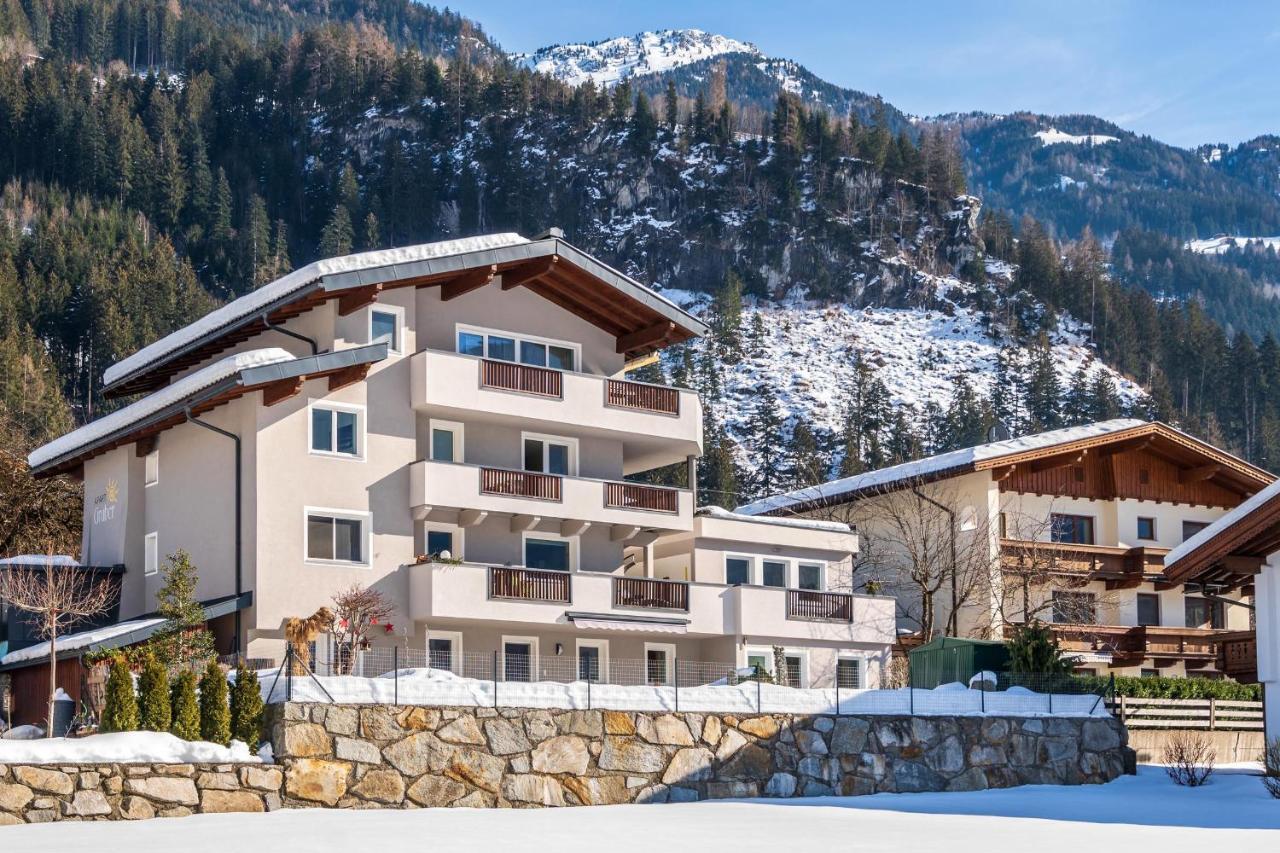 Apart Gruber Ramsau im Zillertal Buitenkant foto